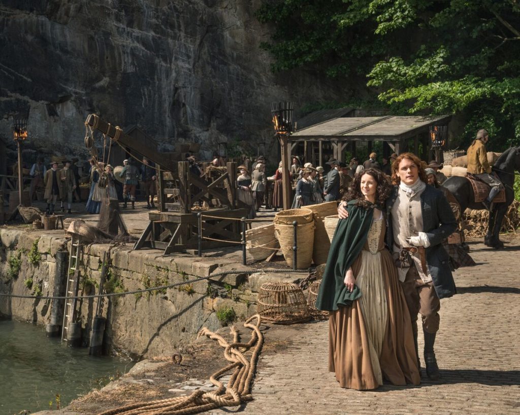 outlander season two claire and jamie