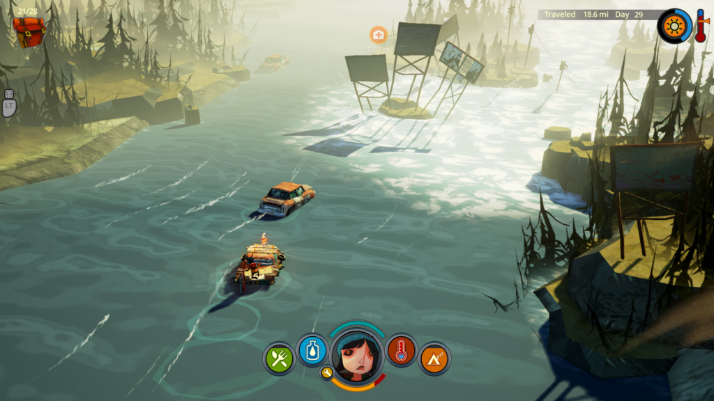 flame in the flood