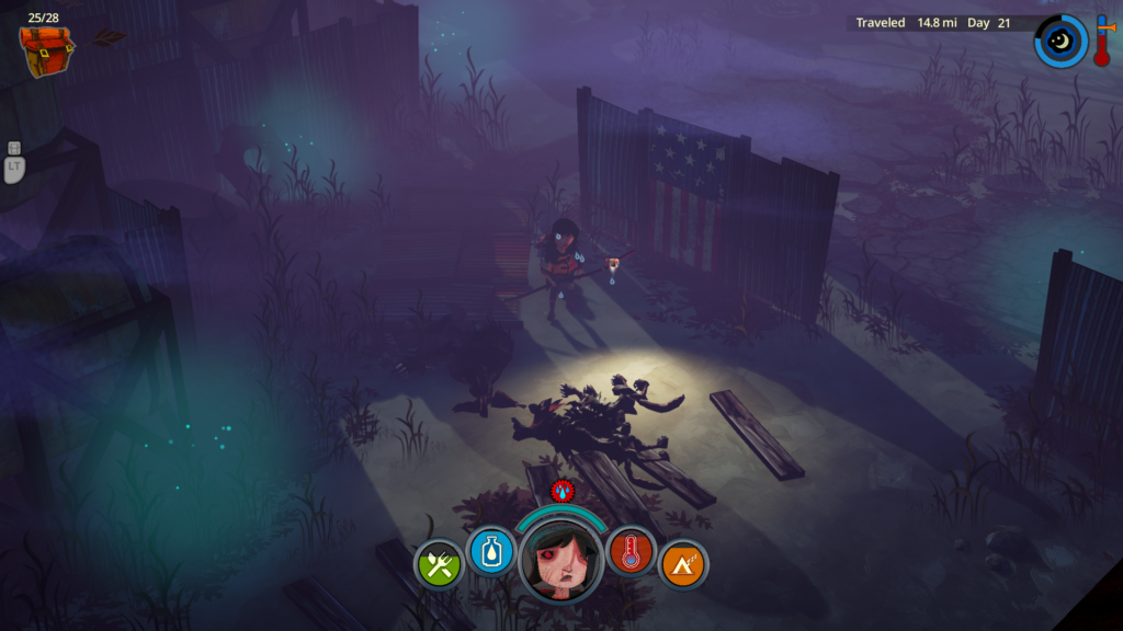 flame in the flood