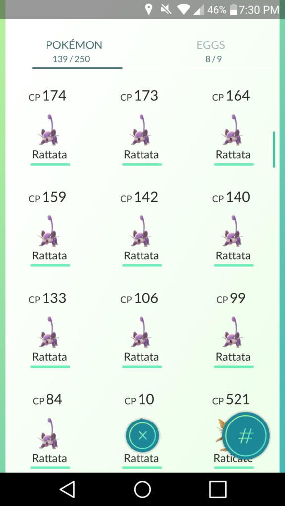 pokemon go rattata