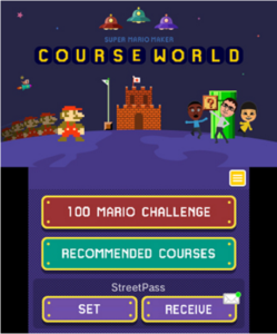 Mario Maker 3DS Screen