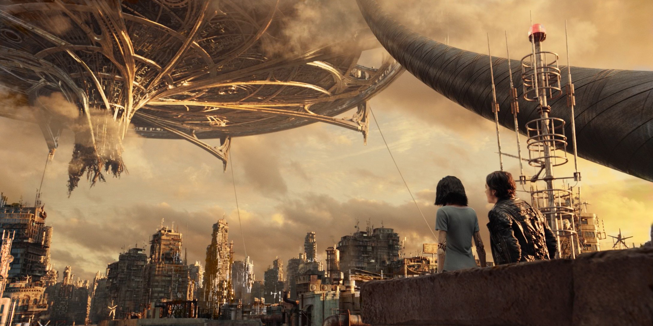 The City in the Sky from Alita: Battle Angel
