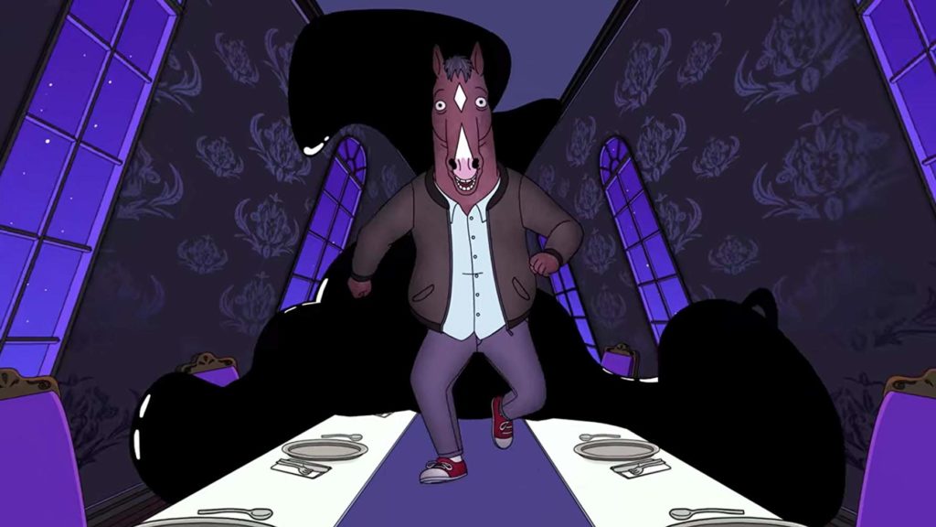BoJack tries escaping the darkness of his own purgatory