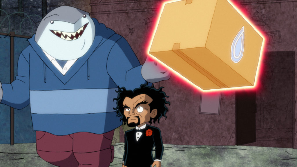 King Shark and Doctor Psycho steal a water purifier 