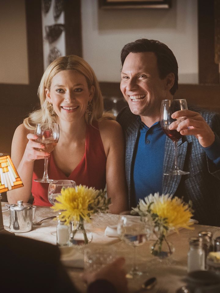 Left to Right: Amanda Peet as Betty Broderick and Christian Slater as Dan Broderick