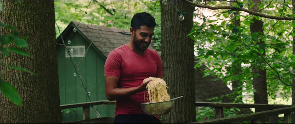 Sonny finds cooked noodles