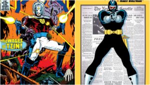 Peacemaker and Vigilante in the comics