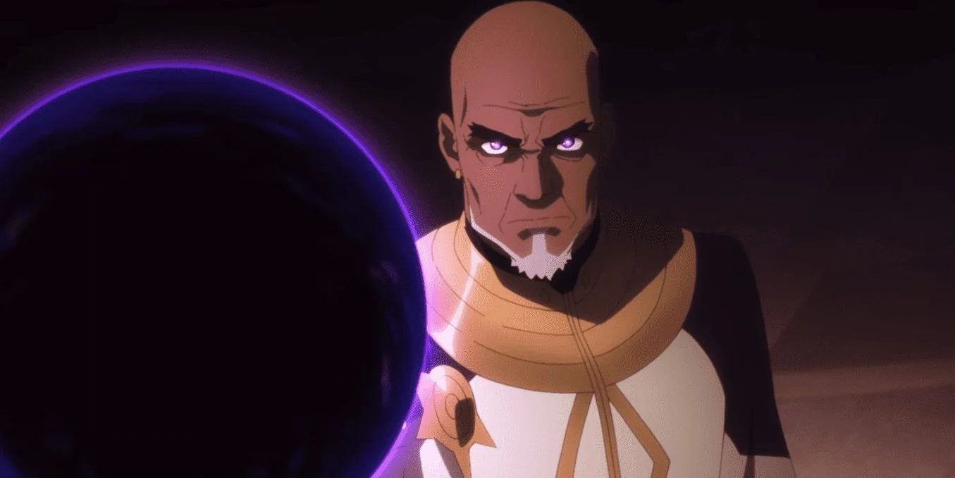 Viceroy Kashura shows his true colors with a dark energy ball in dota dragon's blood