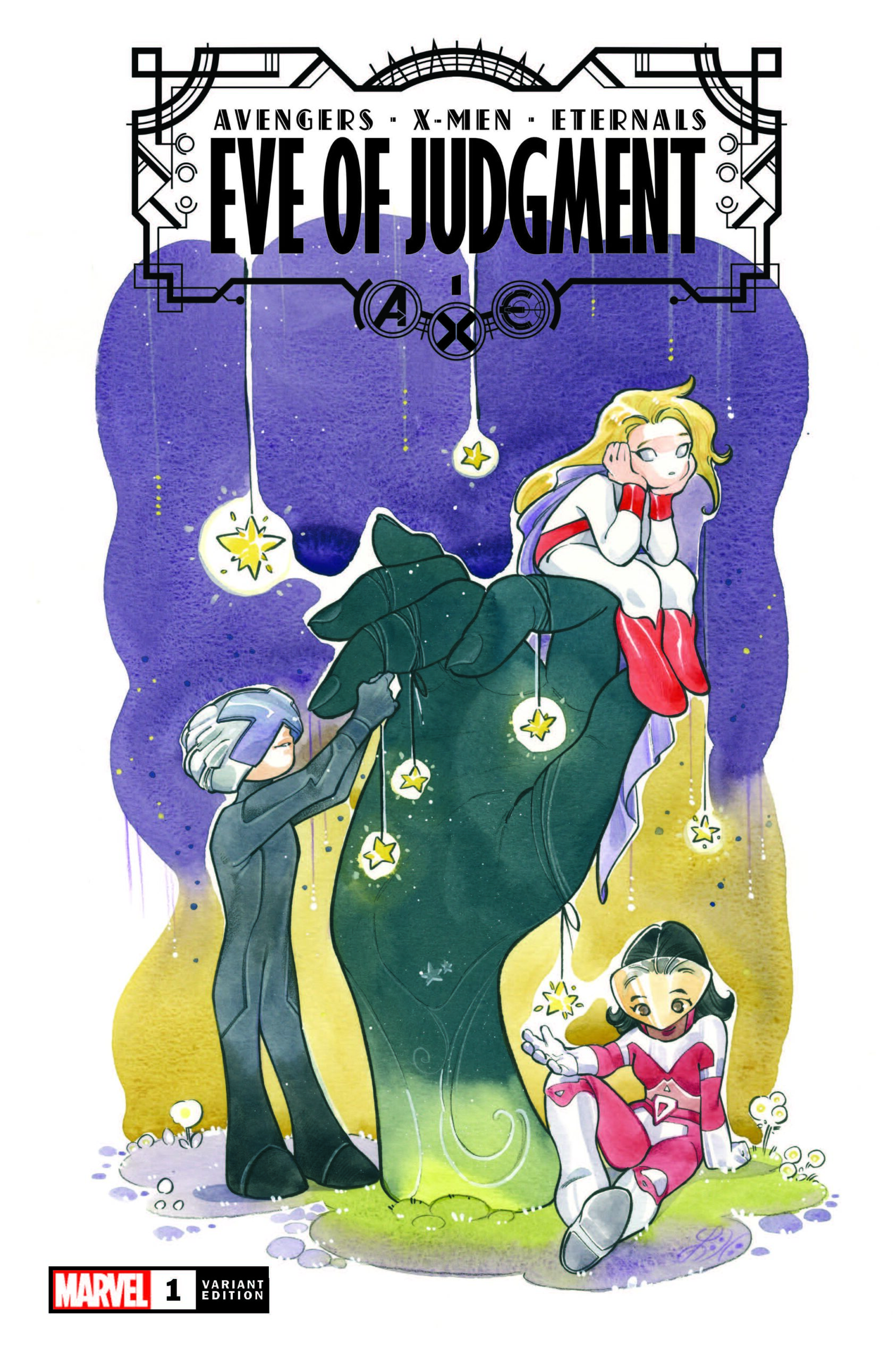 A.X.E. EVE OF JUDGMENT #1 VARIANT BY PEACH MOMOKO for SDCC 2022