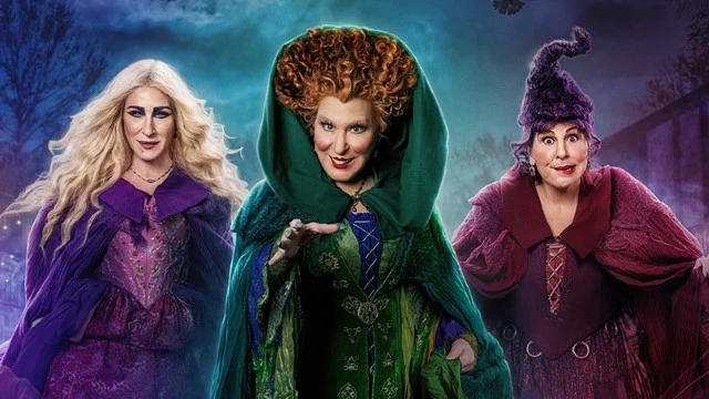 Promotional image of the Sanderson sisters