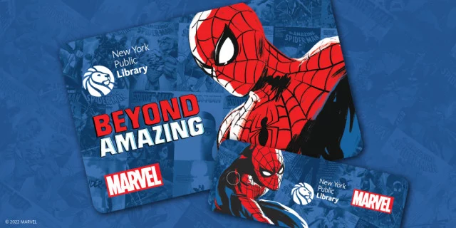 Spider Man Library Card