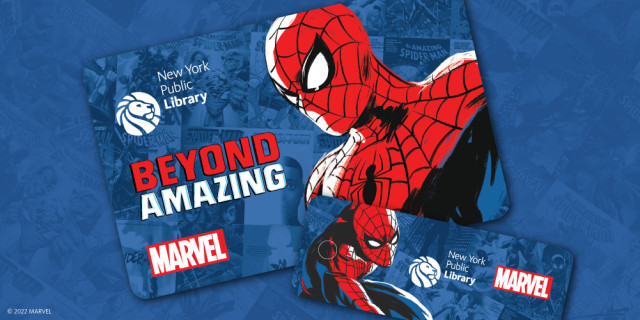 Spider Man Library Card