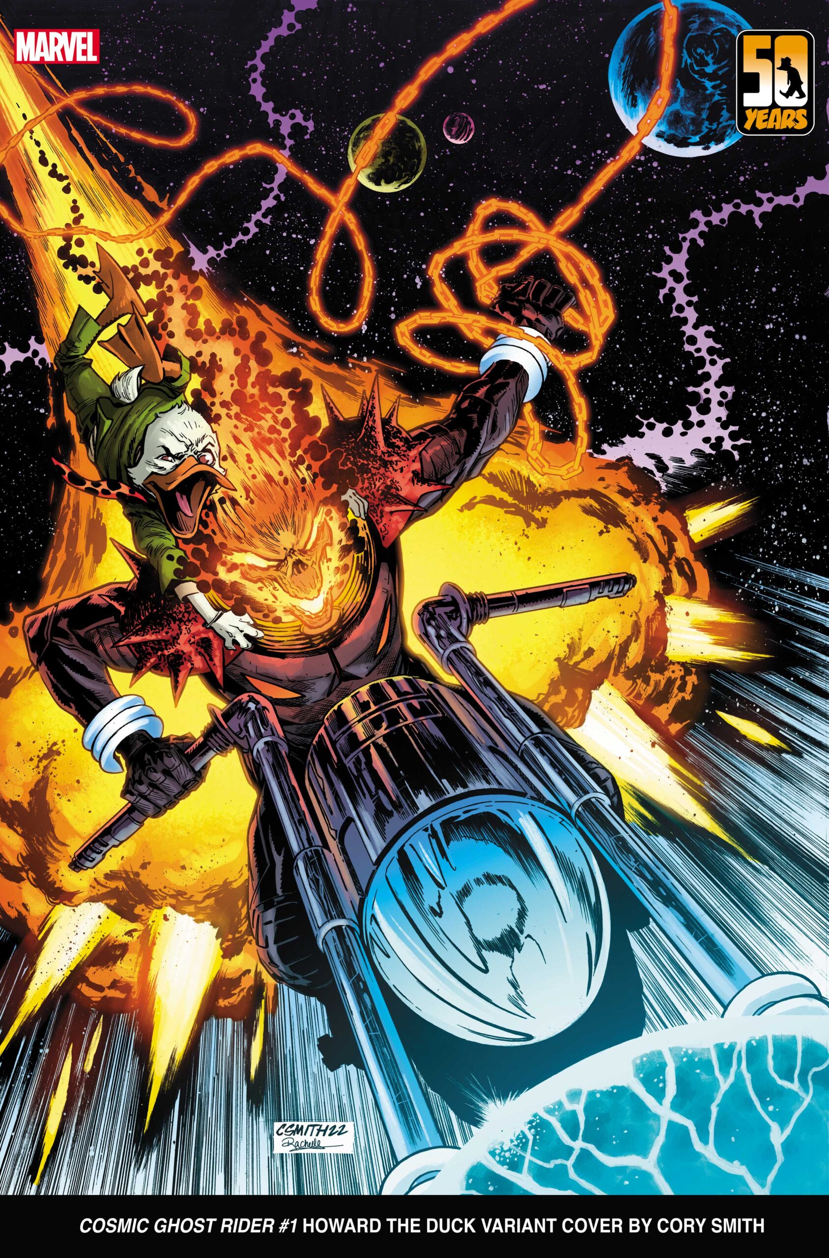 Howard the Duck Ghost Rider variant