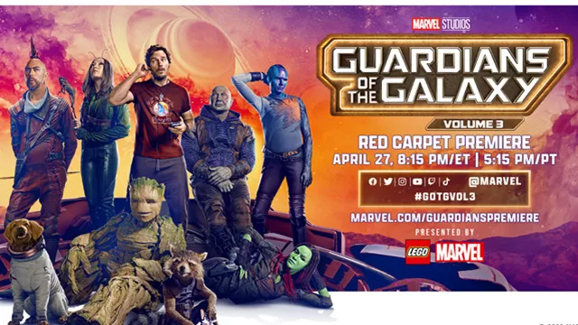 Prepare For Guardians of the Galaxy Vol. With Red Carpet Livestream April 27th | The Workprint