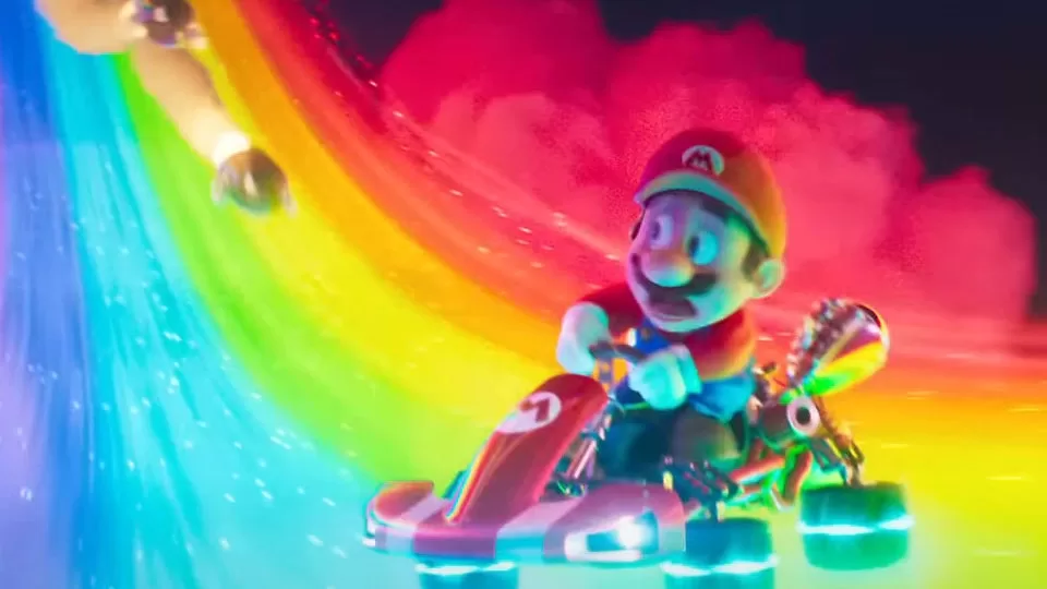 The Super Mario Bros. Movie | Rainbow Road