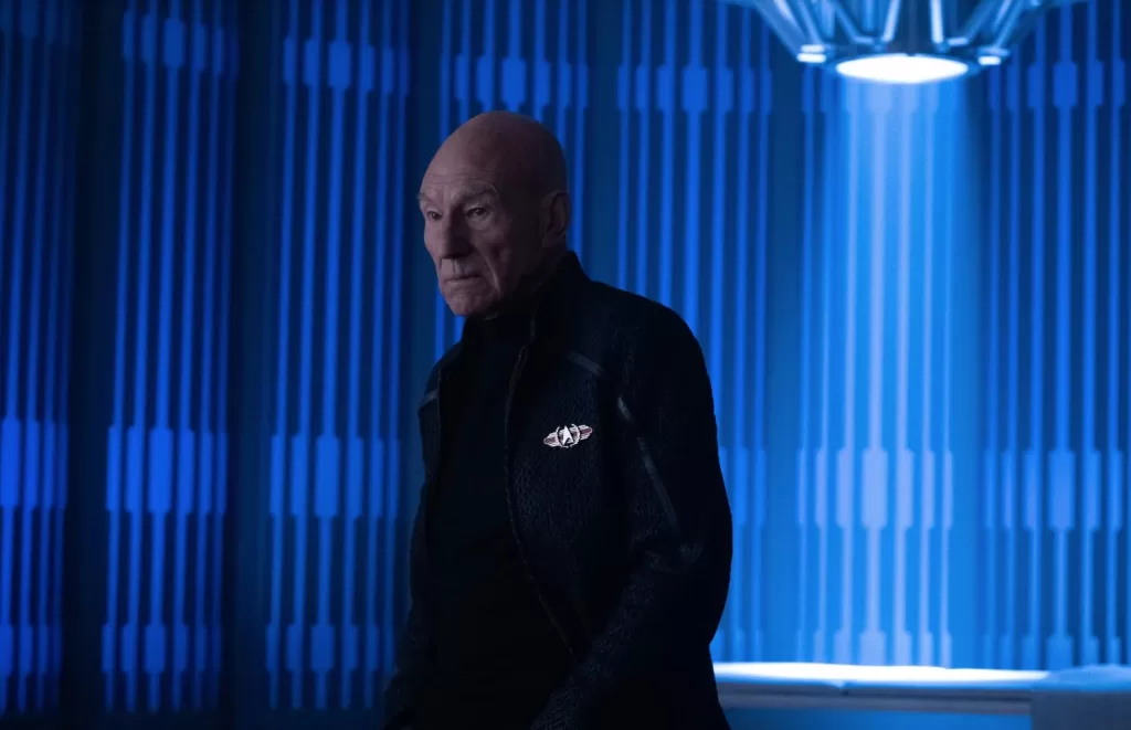 Picard in a dark room