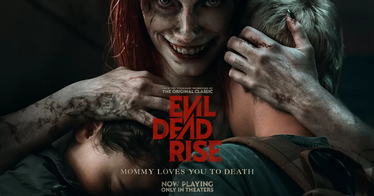 the cover art for evil dead rise