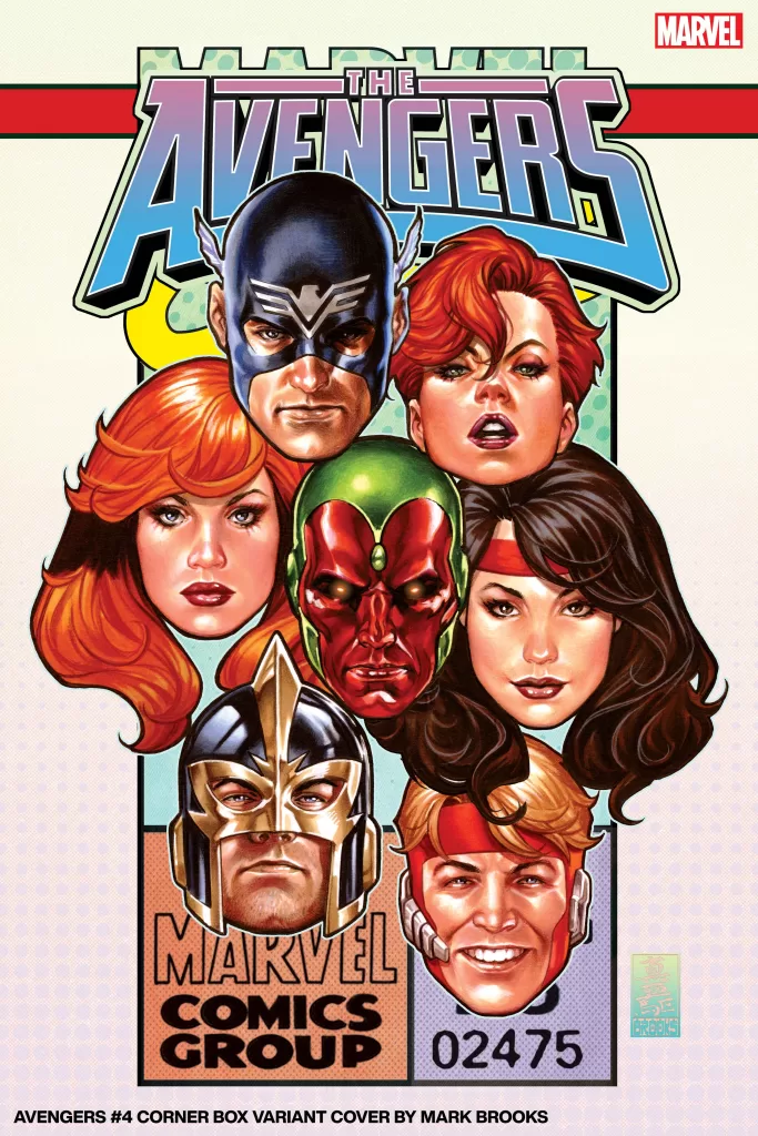 Mark Brooks | Corner Box Covers Avengers