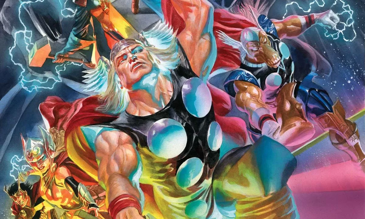 Thor Corps in Immortal Thor #5 comic art